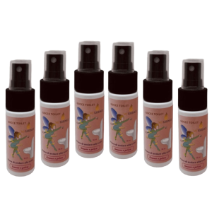 Kit 6 Gocce Toilet Limone e Pesca